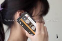 Cassette Tape iPhone 4 Decals