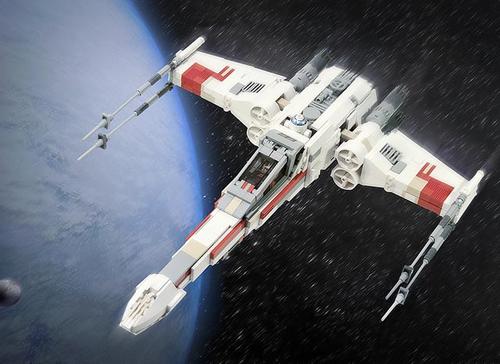 Incredible LEGO Star Wars X-Wing Starfighter