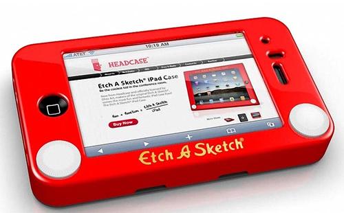 Etch A Sketch Case for iPhone 4 and iPhone 3G/3GS