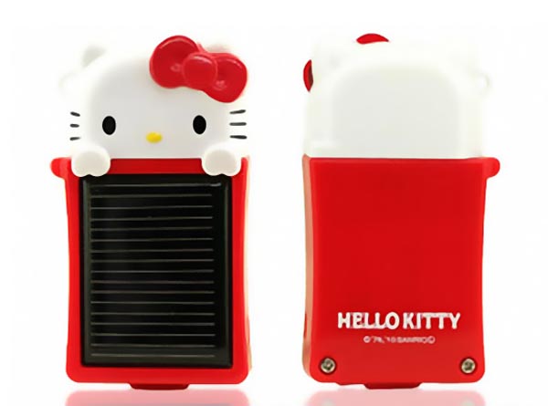 Hello Kitty Portable Solar Charger for iPhone 4 and iPhone 3G/3GS