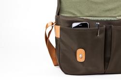 The Classical Leather Camera Messenger Bag