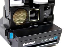 Vintage Polaroid Sun 660 Camera Limited Edition