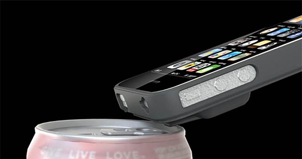 Be A HeadCase iPhone 4 Case Integrated Can and Bottle Opener