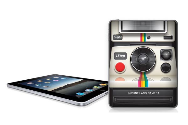 iPad Skin Inspired by Polaroid Camera | Gadgetsin