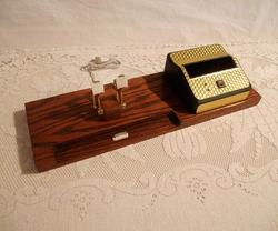 Wooden iPhone/ iPad Docking Station with Hard Drive Bay