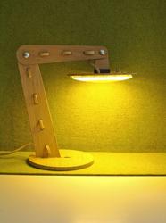 Elegant Bamboo LED Lamp
