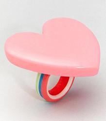 Edible Candy Heart Ring for Your Lovely Trick on Valentine's Day