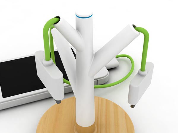 Giving Tree Charging Station Design Concept