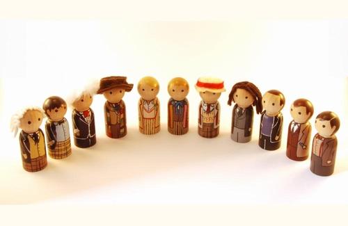 Doctor Who Peg Dolls Collection