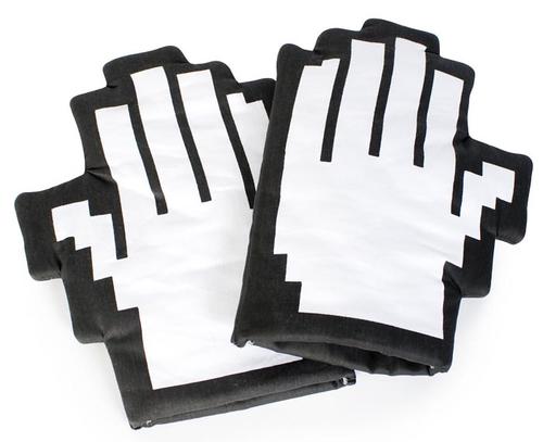 8-Bit Styled Oven Mitts