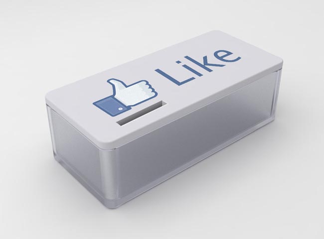 Facebook Like Button Styled Tip Box