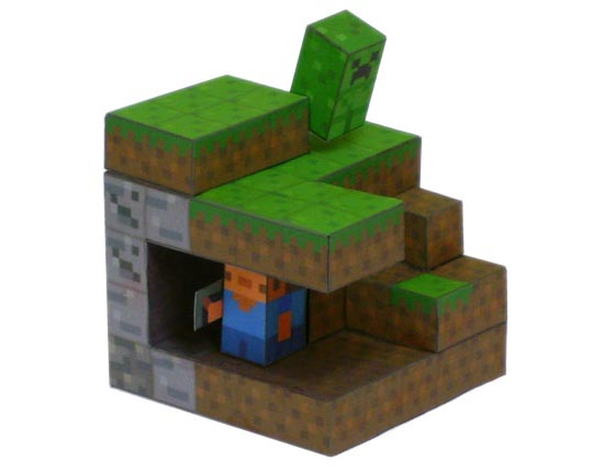 Minecraft Paper Craft