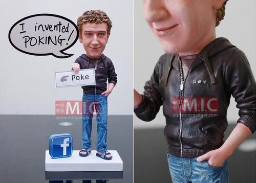 Facebook CEO Mark Zuckerberg Action Figure