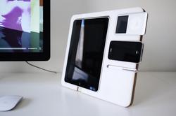 PolyPly Stand for iPad 2, iPhone 4 and iPod Classic