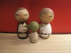 Star Wars Kokeshi Dolls