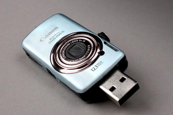 Mini Camera Styled USB Flash Drives