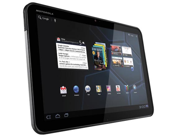 Motorola Android Tablet XOOM Wi-Fi Version Now Available