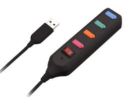Colorful Power Strip Styled USB Hub