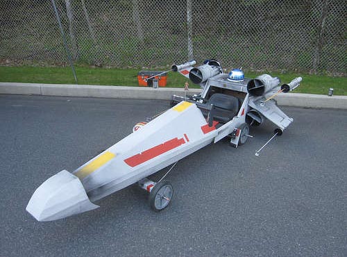 Star Wars X-Wing Fighter Soapbox Derby Car