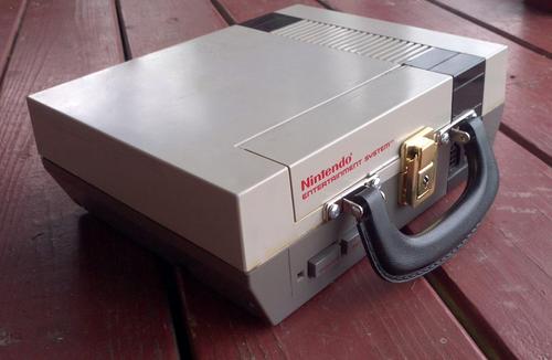 Retro NES Game Console Lunch Box