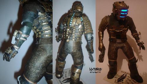 Dead Space Isaac Clarke Paper Craft