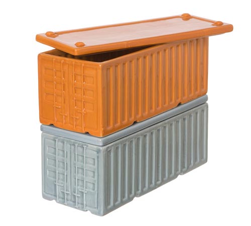 Cargo Container Desktop Organizer