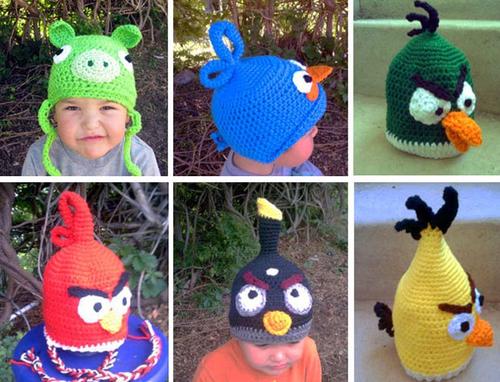 Angry Birds Crochet Hat Patterns
