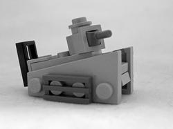 Micro Military Made out of LEGO Bricks