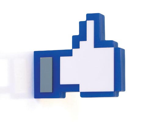 Facebook Like Button Styled Hanger