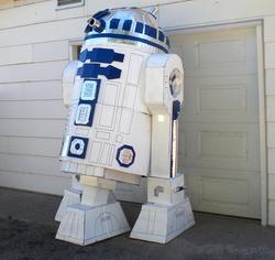 Giant R2-D2 from Canada Instead of The Universe of Star Wars