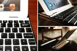 Aluminum Keyboard Case Buddy for iPad 2