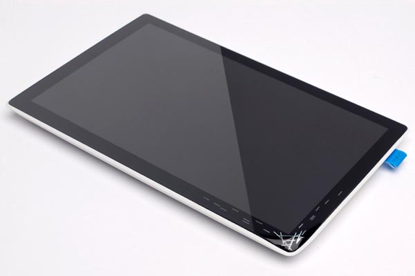 Concept Tablet PC with Interactive Backup Solution