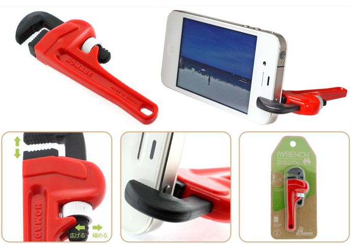 iWrench Phone Stand for iPhone 4, iPod and More