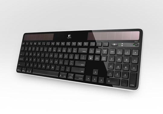 solar powered keyboard shows no power