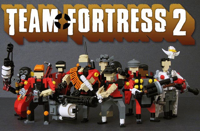 Team Fortress 2 Characters Made With LEGO Bricks Gadgetsin