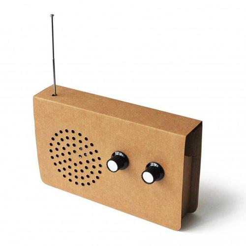 Eco-Friendly Card Radio