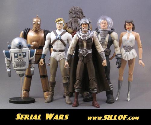 Serial Wars: Custom Star Wars Themed Action Figures