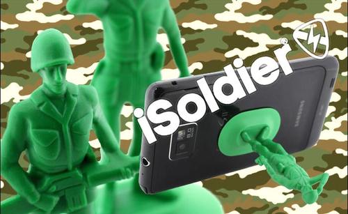 iSoldier Plastic Soldier Styled Smart Phone Stand