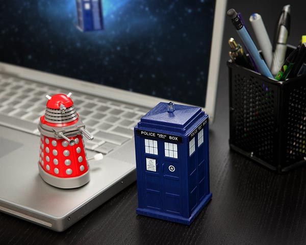Doctor Who TARDIS and Dalek Wind-Ups