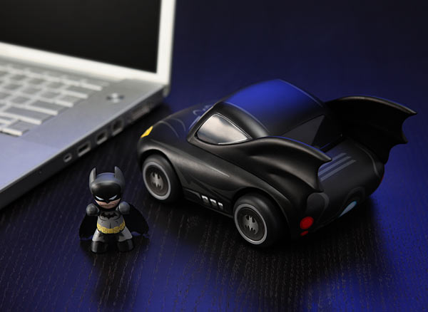 Mini Mez-Itz Batmobile with Batman Figure
