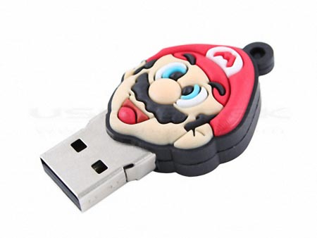 Super Mario Shaped USB Flash Drive