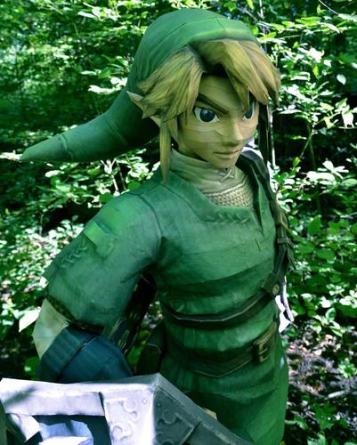 Life-Size Link Paper Craft