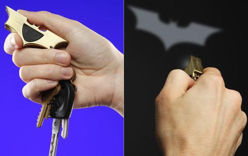 Batman Light Signal Keychain