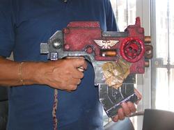Space Marine's Bolt Pistol from Warhammer 40K