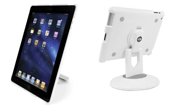 NewerTech NuGuard GripStand iPad 2 Case and GripBase Stand Bundle