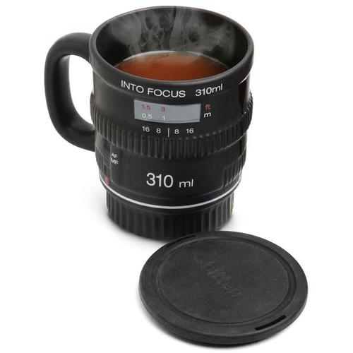 Into Focus DSLR Camera Lens Coffee Mug