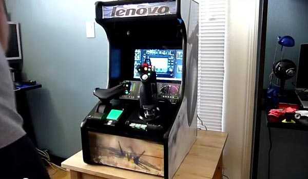 Homemade Arcade Dock Built With Lenovo Laptop Gadgetsin