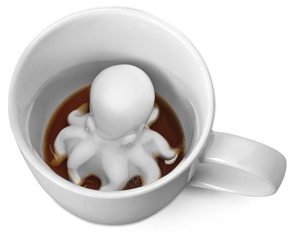Octopus Surprise Coffee Mug