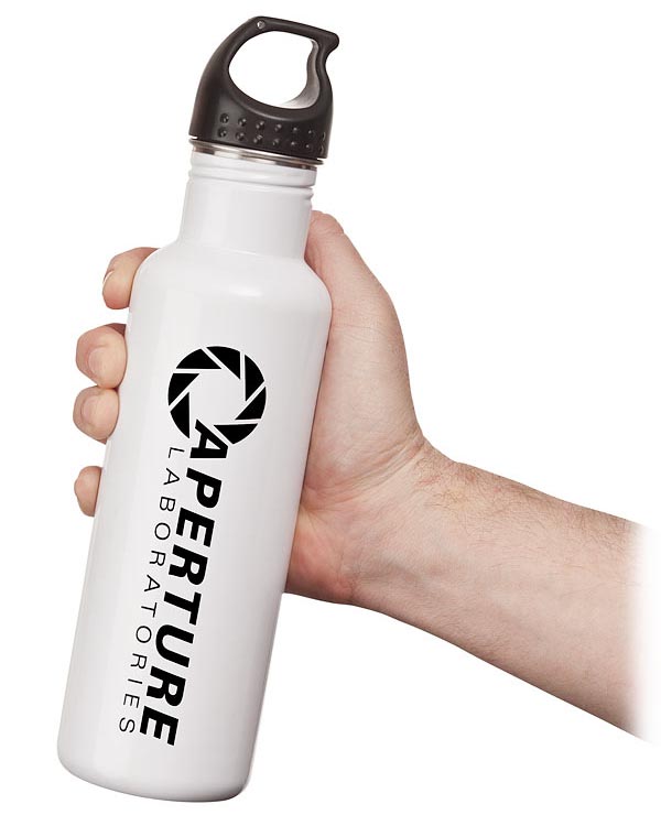 Portal Aperture Stainless Steel Water Bottles