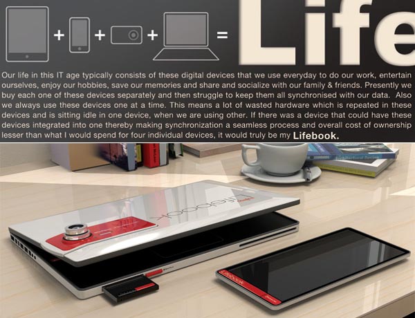 Lifebook An All-In-One Concept Laptop